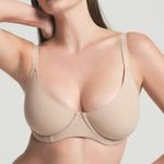 SKIMS  Unlined Demi Bra Mica Sz 32A NWT Photo 0