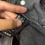 We The Free Black Jean Shorts Distressed Frayed Hem- Size 25 Photo 7