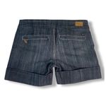 SEE THRU SOUL Cuffed Denim Shorts size 26 Blue Photo 3