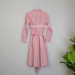 J.Crew  Stripe Tie-Waist Shirtdress Photo 6