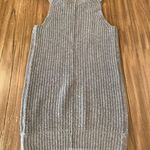 Brochu Walker  WOOL CASHMERE ADIA TUNIC sleeveless SWEATER mini DRESS Slate GRAY Photo 1