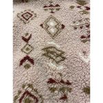 Love Tree  NWT Aztec Sherpa faux fur quarter zip small Photo 9