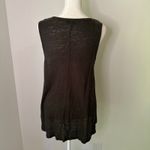 Banana Republic  Heritage Collection dark gray linen tank top size S Photo 3
