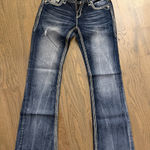Rock Revival  Women's Blue Parol Easy Bootcut Distressed Jeans Sz 28 Photo 0