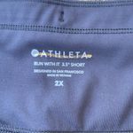 Athleta NWT  Run With It 3.5” Short Black Womens Plus Size 2X Athletic Workout Photo 1