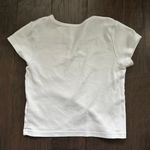John Galt White Ashlyn Notched T-Shirt Photo 1
