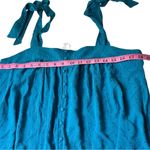 Rose + Olive    Flowy Women's Blue Women's  Bow Style Wide Straps Top Sz M NWT Photo 5