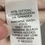 Loft Modern Straight Pink Denim Raw Hem Shorts 8P Photo 6