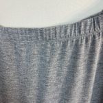 Torrid Skater Dress 1X Gray Off Shoulder Flowy A-Line Jersey Stretch Knit New Photo 3