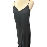 Classiques Entier Sleeveless Black Maxi Dress V‎ Neck Evening Party Cocktail Photo 3