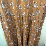 Natural Life  Women's‎ Cottage Core Country Prairie Berkley Dress Brown Size XL Photo 3