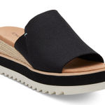 Toms  Women's Diana Flatform Slide Wedge Sandals- Size 8 Photo 0