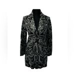 Style & Co Style Co Paisley Cardigan Light Coat Long size X-Large 100% cotton Photo 10