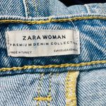ZARA Premium Denim Asymmetrical Skirt Photo 8