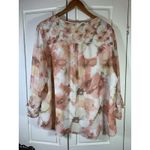 Alfred Dunner  Shirt Blouse Womens‎ Plus Sz 22W Floral Semi Sheer Lined Church Photo 3