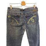TUFF Cowgirl Low Rise Jeans Size 30 Dark Wash Denim‎ Blue Photo 2