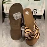 Yellow Box  Kassie Women's Zebra Print Sandals Size 10 Photo 5