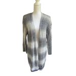 Knox Rose NWT  Long Sleeve Striped Cardigan Blue Size M Photo 1