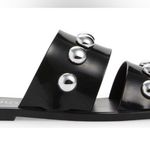 Schutz NEW  Square Toe Lizzie Slide~Black~Jelly~10 / 40 ~Gorgeous Statement Shoes Photo 2