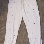 Lou & grey White Star-Patterned Joggers Photo 0