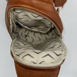 Womens PU Leather Detachable Aztec Strap Sling‎ Handbag Brown One Size Photo 5