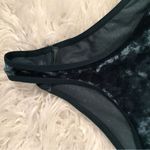 NWT! Green crush soft velvet interchangeable gold chain strap bodysuit Size M Photo 5