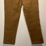 Spanx - NWT Stretch Twill Straight Leg Acorn Brown Pull-On Large Pocket Pants- S Photo 7