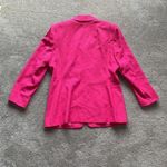 Kasper ASL Pink and Gold Button Blazer Suit Coat Vintage Womens Petite 12 Photo 5