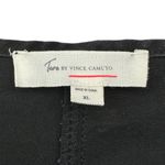 Two by Vince Camuto | XL | Black Wash Stretch Denim Released Hem Shift Dress Photo 5
