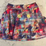 Dona Jo Skirt Size 1 XS/S Skort Abstract Golf Tennis Skirt Ruffles $82 EUC Pink Photo 0