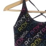 Roxy Reversible Logo/Pink/Black Lined Sports Bra Photo 2