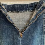 Angie Y2K Buckle Hem Denim Pencil Skirt size Medium Photo 5