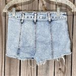 Wild Fable Imperfect Blue Jean Shorts High Waisted Distressed size 2 denim short Photo 1