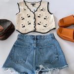 ZARA Denim Short Photo 0