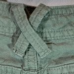 Calvin Klein Jeans Linen Blend Shorts Women’s Size 2 Olive Preowned Photo 2