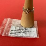 Bomb Party RBP7444 “Classically Yours” Smokey Topaz CZ on Rhodium Sz 9 Ring NWT Photo 4