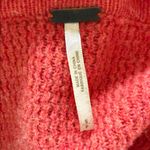 Free People  orange wool cardigan jacket coat oversized knit trench Photo 6