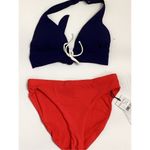 Robin Piccone New.  red, white and blue bikini. Medium. Retails $189 Photo 5