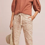 Anthropologie NWT The Wanderer Belted Straight Leg Utility Pants Size 29 Photo 0