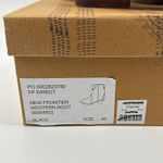 Free People NEW IN BOX New Frontier Western Boot Black Patent Leather Size 40 Photo 3