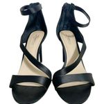 Vince Camuto Imagine  Size 9.5 Heels Stiletto Strap Sexy Classy Black Open Toe Photo 1