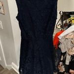 Speechless Women’s Blue  Flower Dress Photo 0