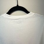 Brandy Melville Malibu California USA Cropped T-Shirt White Long Sleeve FLAW OS Photo 10