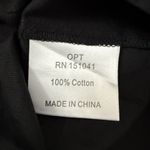 OPT Dress Women Mini Puff Sleeve Velvet Bow Babydoll Goth Dark Wednesday Black Size XS Photo 4