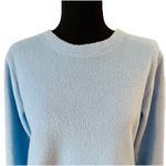 Starting Point Size Small Light Blue Fleece Pullover Polyester Long Sleeve Top Photo 3