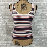 Madewell  Striped Ribbed Knit Sweater Tank Top Photo 1