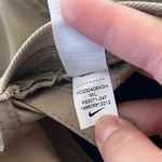 Nike DRI-FIT Structured Metal Logo Ball Club Cap Hat Khaki/Metallic silver color Photo 9