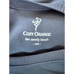 Cozy Orange Clothing Gray Long Sleeve Hi Low Athletic Tunic Top Size XS Photo 5