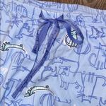 Hue  Light Blue Pajama Pants with Cat and dogs Design size 1X Photo 3