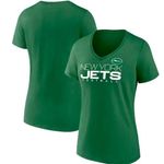 NFL  New York Jets Women's Short Sleeve Core V-Neck T-Shirt size medium Photo 0